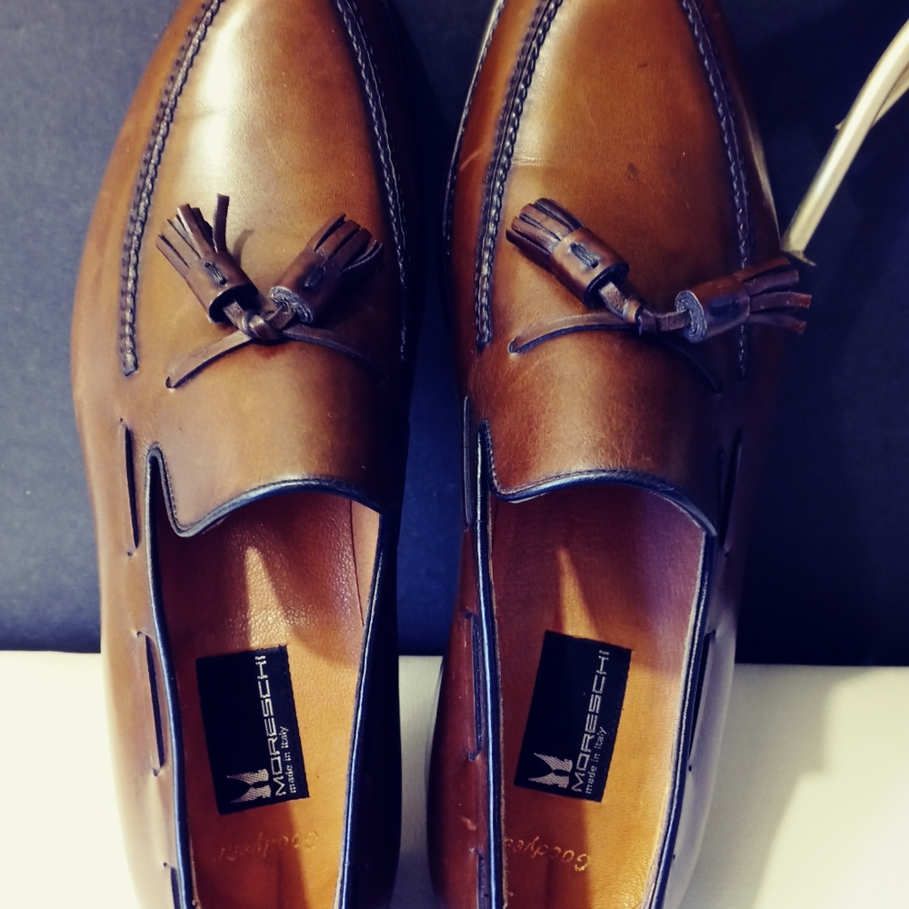 Moreschi Welted Tassel Loafers